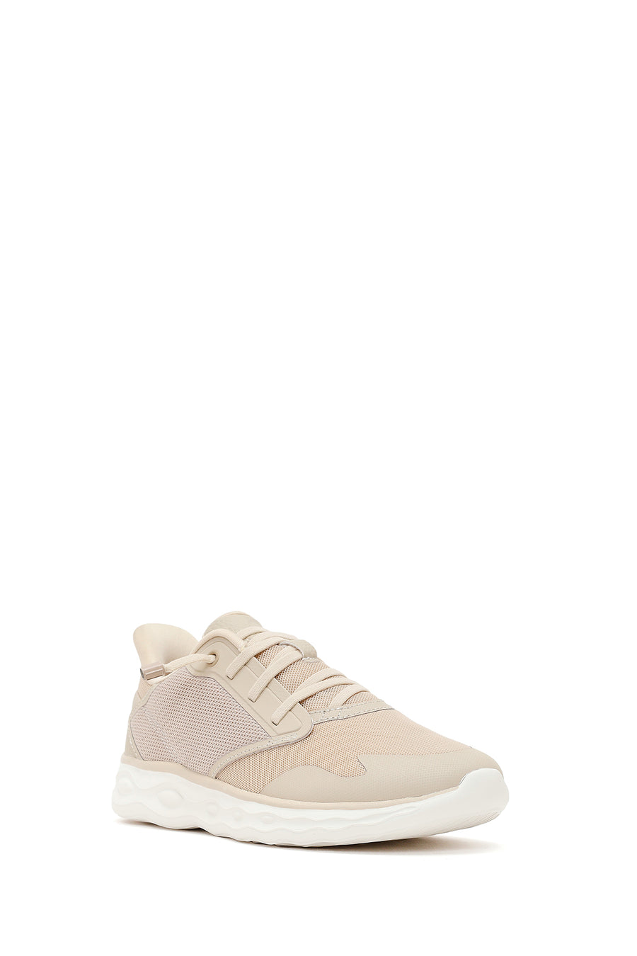 Derimod Zero Women's Beige Laced Thick Soled Fabric Sneakers
