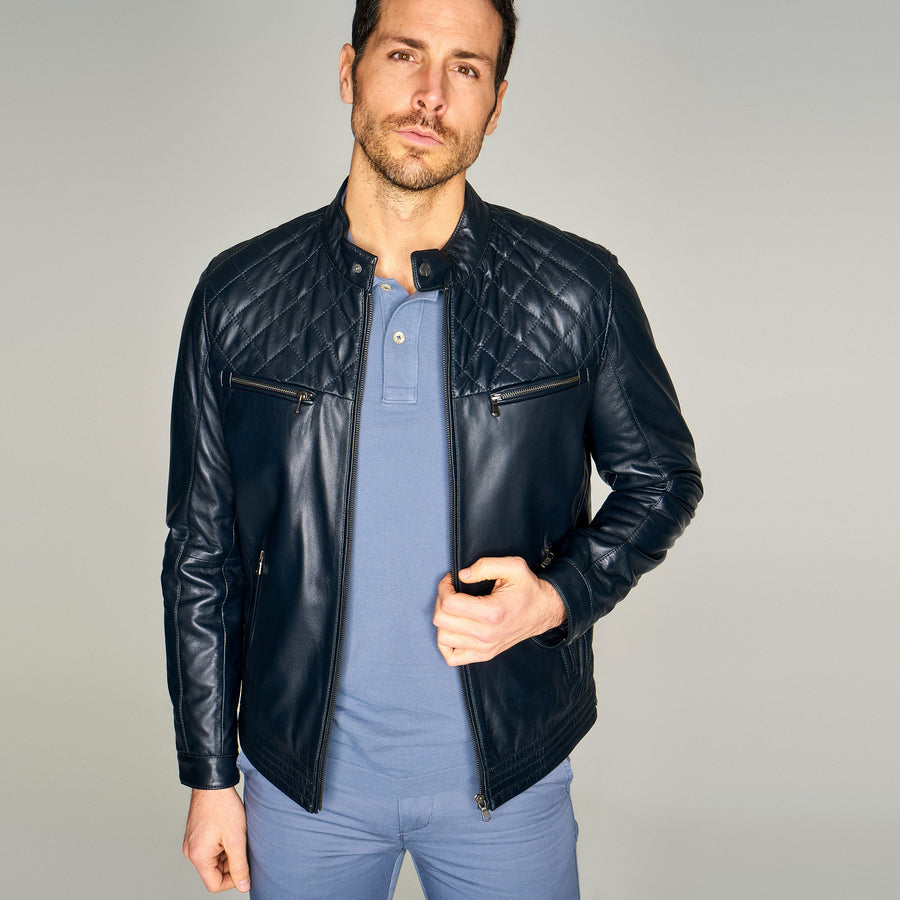 Adrian Men's Leather Jacket