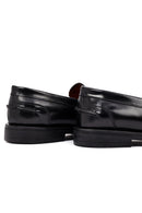Erkek Siyah Deri Casual Loafer | Derimod