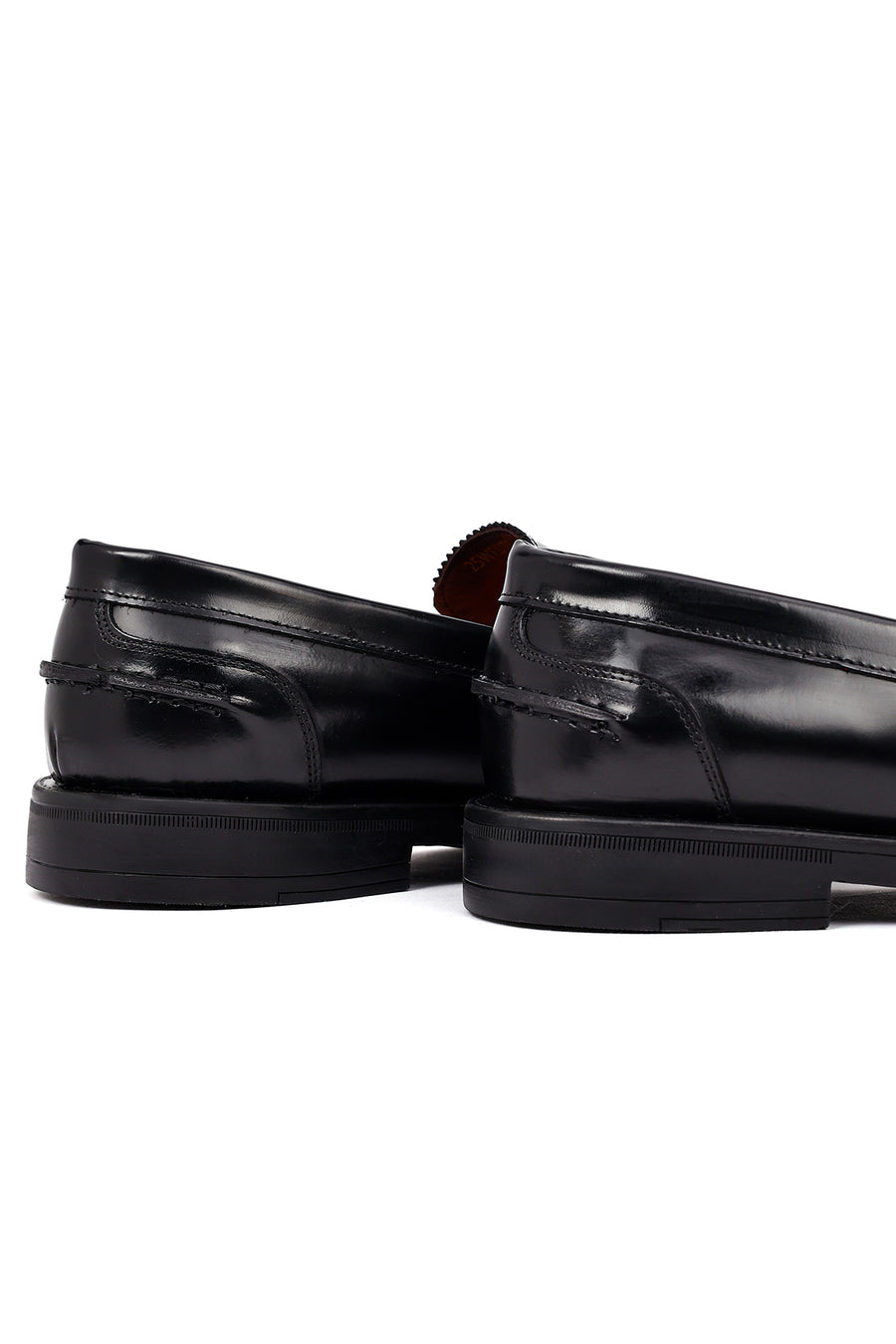 Erkek Siyah Deri Casual Loafer