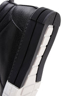 Women's Black High Top Sneaker | Derimod