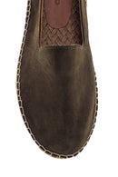 Erkek Deri Süet Espadril | Derimod