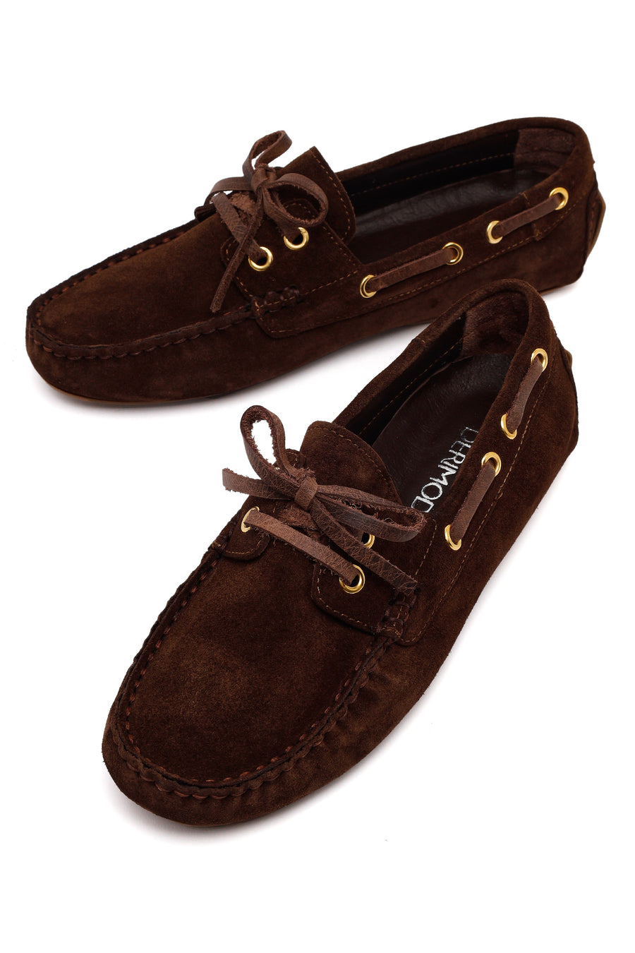 Woman Brown Suede Loafer