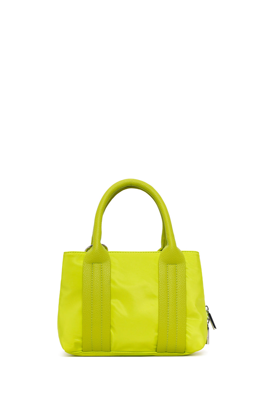 Woman Green Long-Strap Accessory Fabric Shoulder Bag