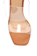 Women's Transparent Heeled Slippers | Derimod