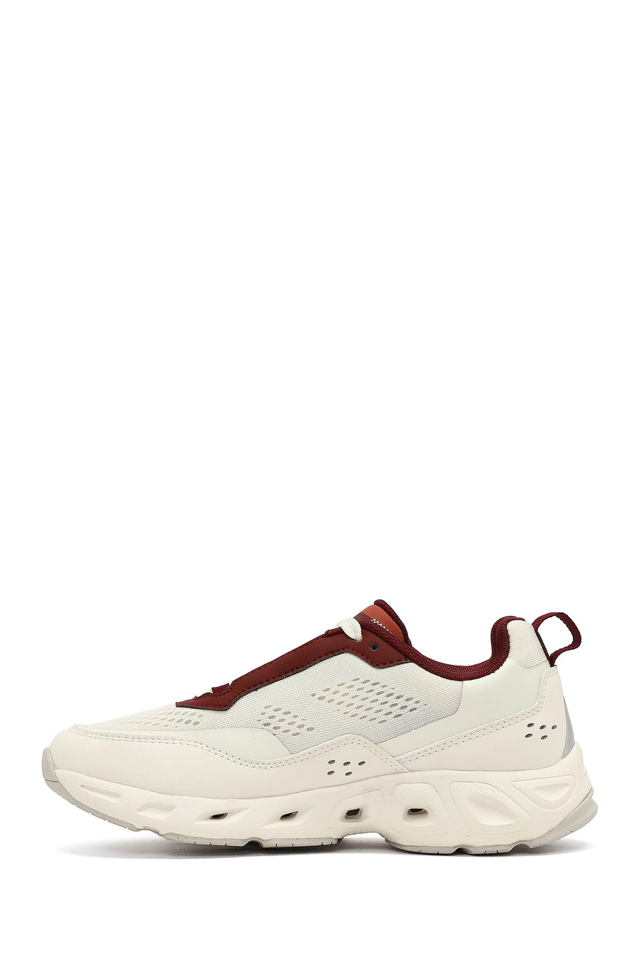 Derimod Studio Women's White Lace-Up Thick-Soled Sneaker