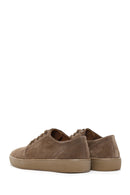 Men's Mink Suede Leather Sneaker | Derimod