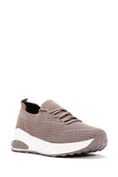 Derimod Zero Women's Mink Laced Thick Soled Sneaker | Derimod