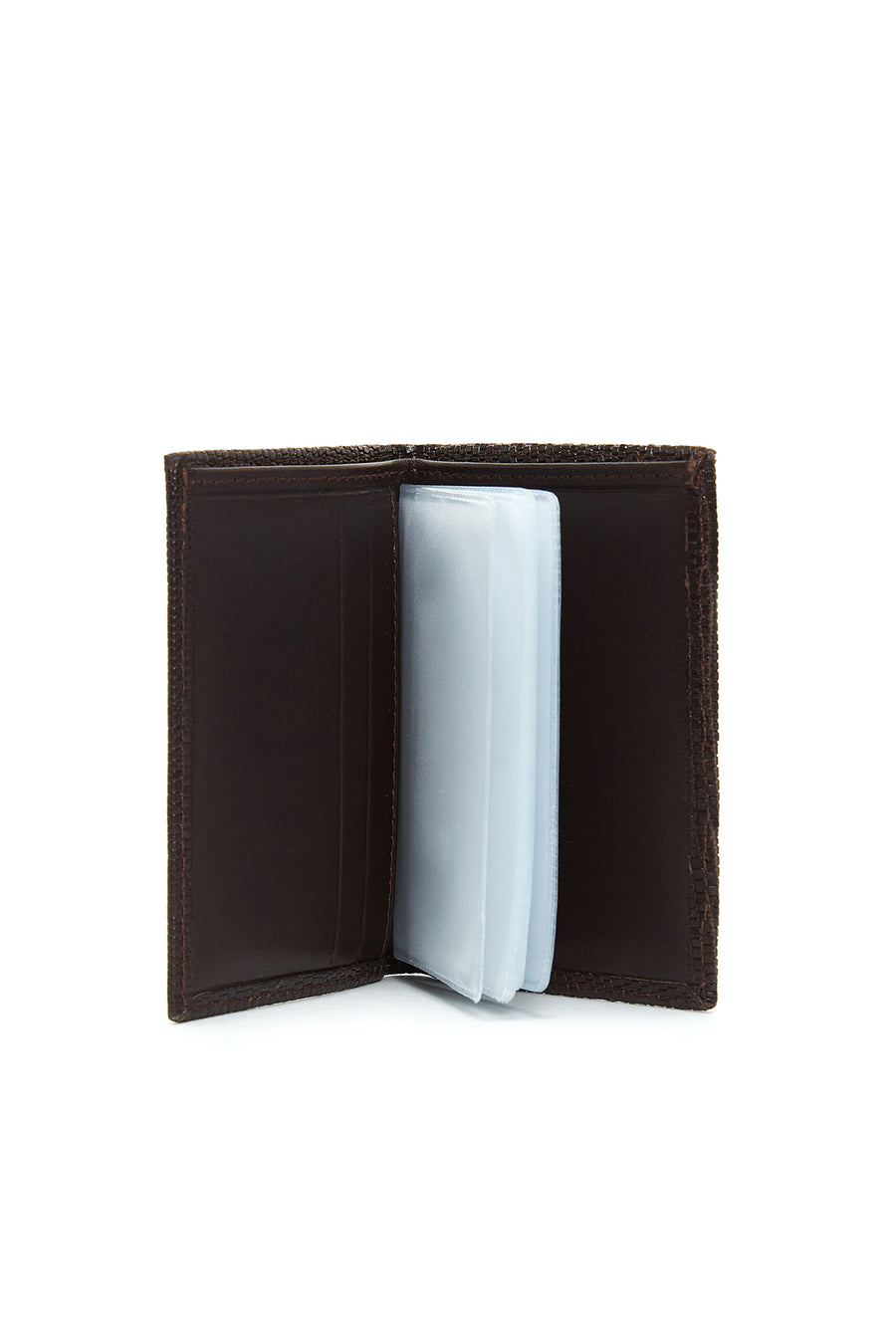 Men's Brown Leather Card Holder
