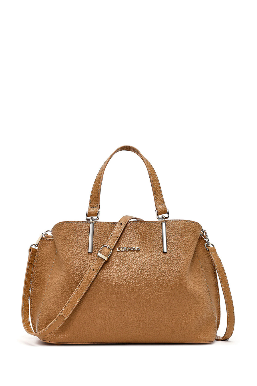 Women's Brown Long Strap Classic Shoulder Bag 25US2013FT | Derimod