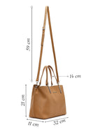 Kadın Kahverengi Uzun Askılı Klasik Omuz Çantası | Derimod