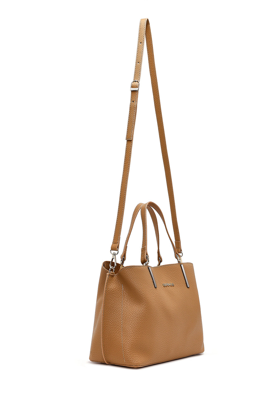 Women's Brown Long Strap Classic Shoulder Bag