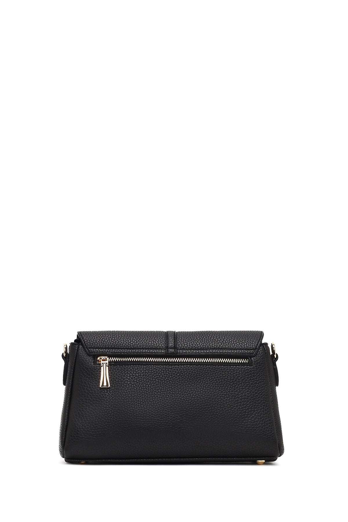 Kadın Siyah Uzun Askılı Klasik Çapraz Çanta