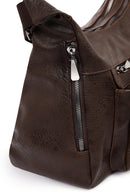 Kadın Kahverengi Uzun Askılı Çapraz Çanta | Derimod