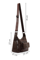 Kadın Kahverengi Uzun Askılı Çapraz Çanta | Derimod