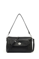 Kadın Siyah Uzun Askılı Kol Çantası | Derimod