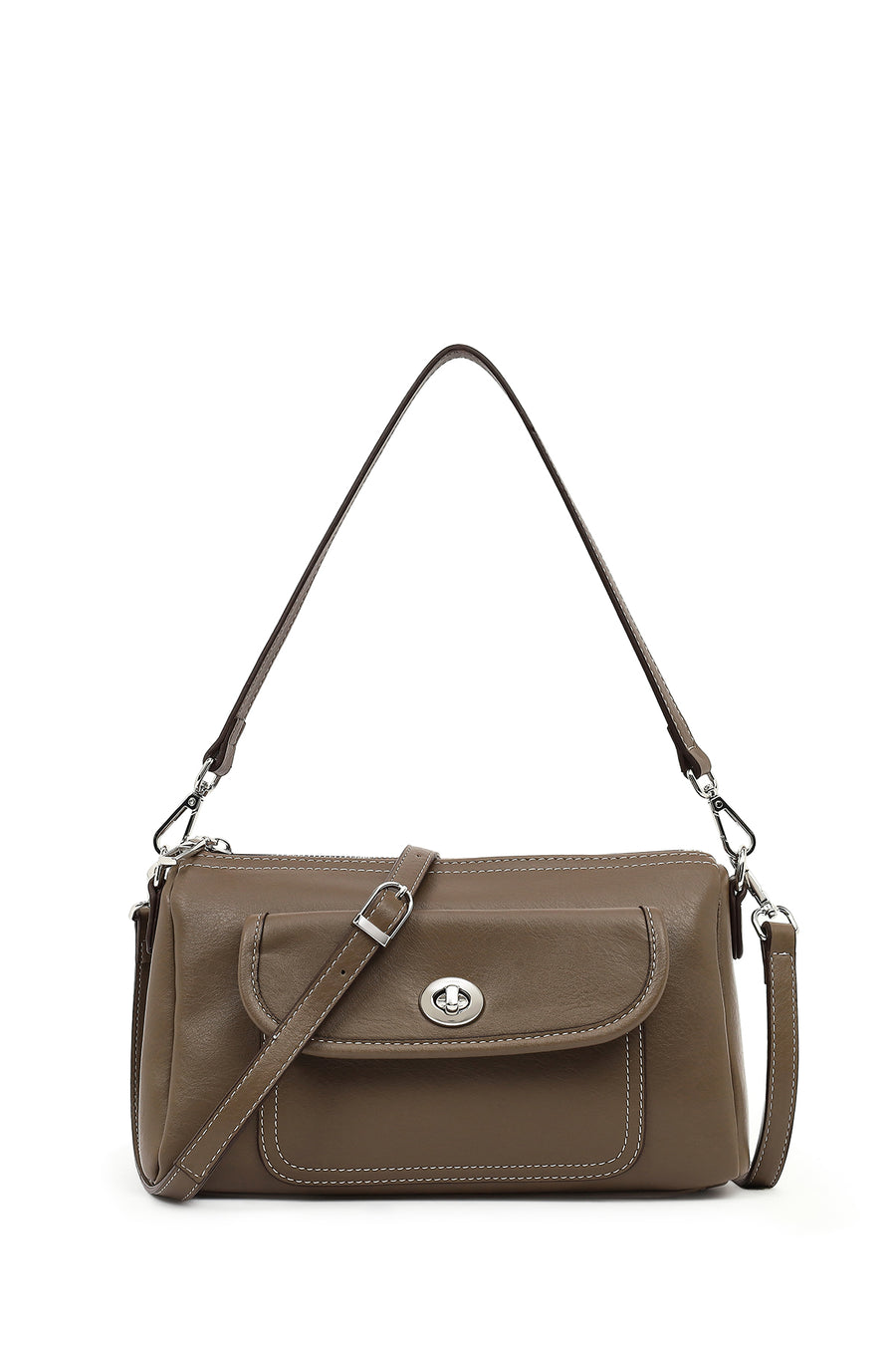 Women's Brown Long Strap Shoulder Bag 25ABD211818 | Derimod
