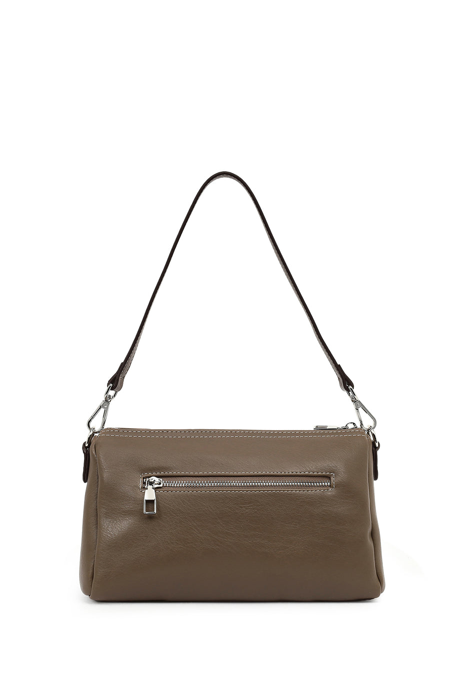 Women's Brown Long Strap Shoulder Bag
