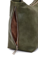 Kadın Haki Uzun Askılı Omuz Çantası | Derimod