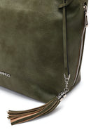 Kadın Haki Uzun Askılı Omuz Çantası | Derimod