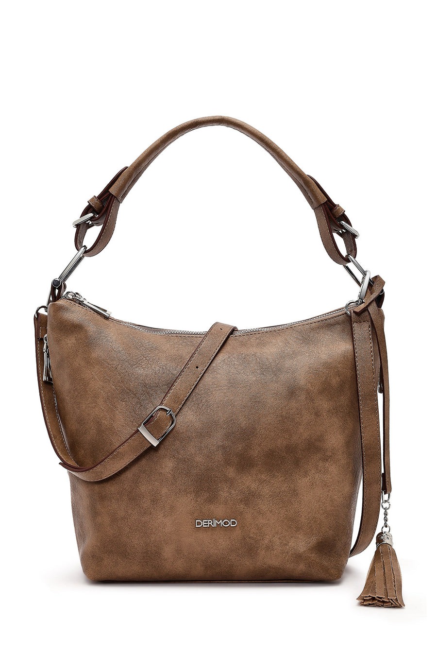 Women's Mink Long Strap Shoulder Bag 25ABD211918 | Derimod