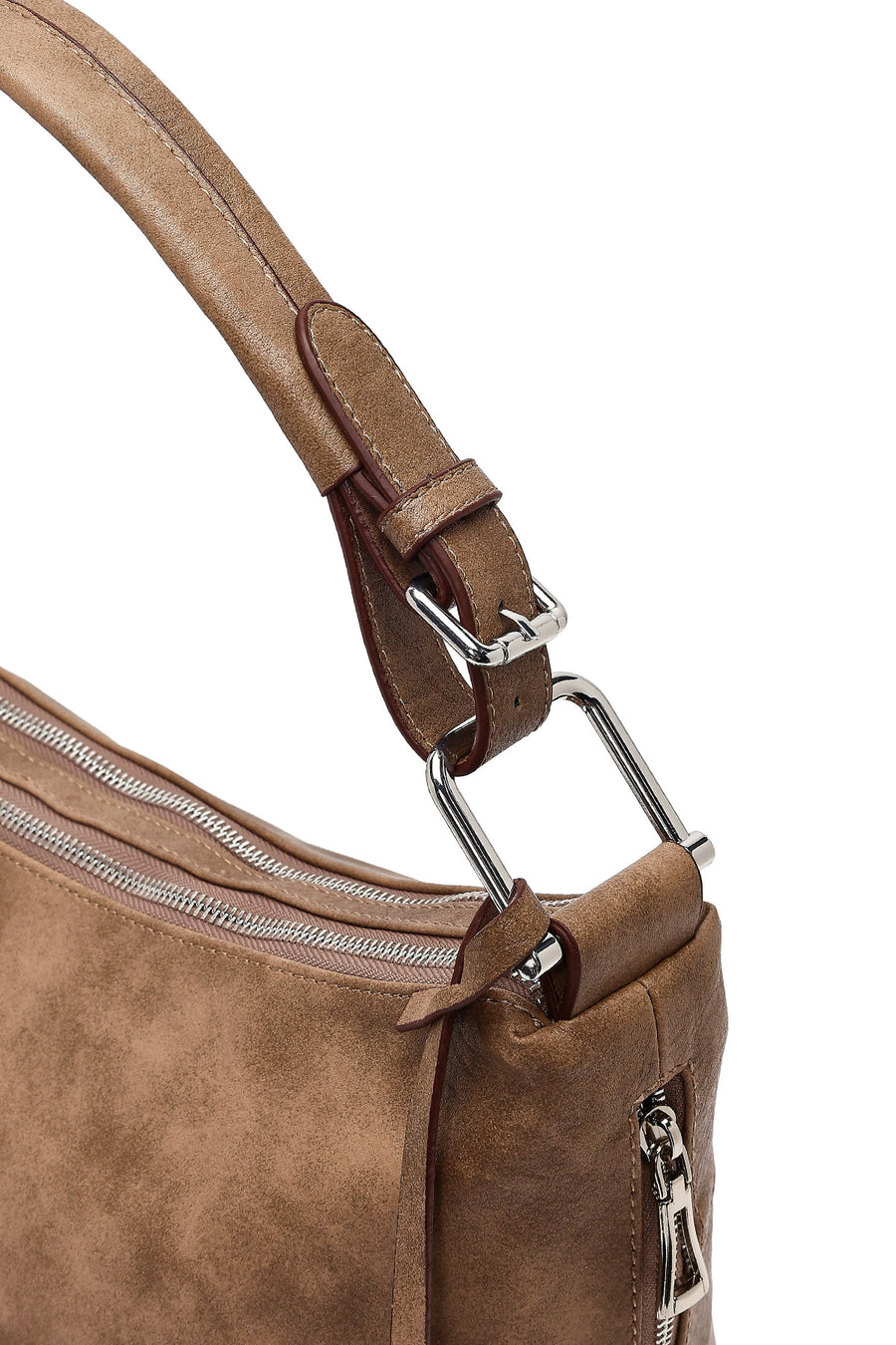 Women's Mink Long Strap Shoulder Bag