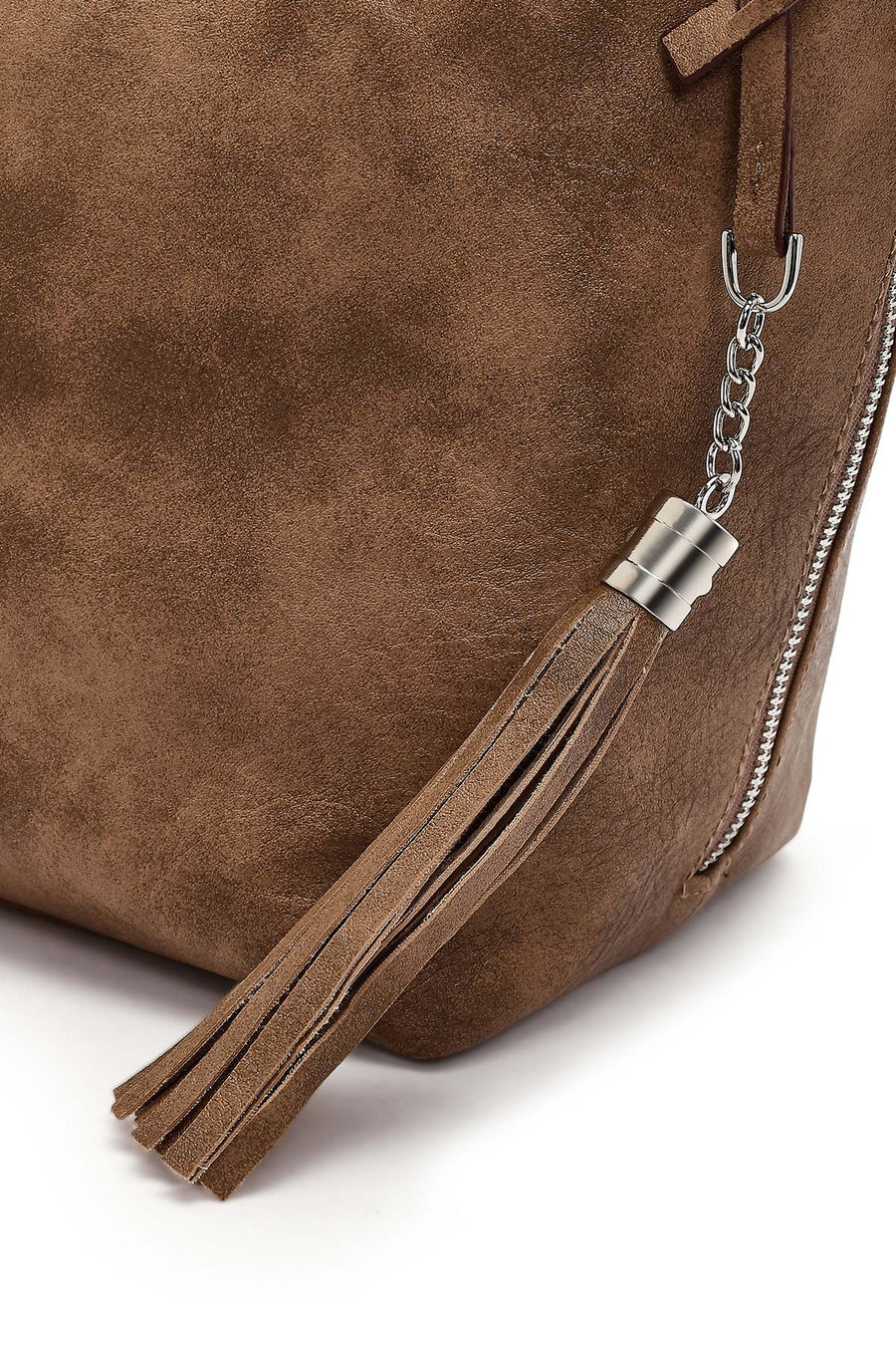 Women's Mink Long Strap Shoulder Bag