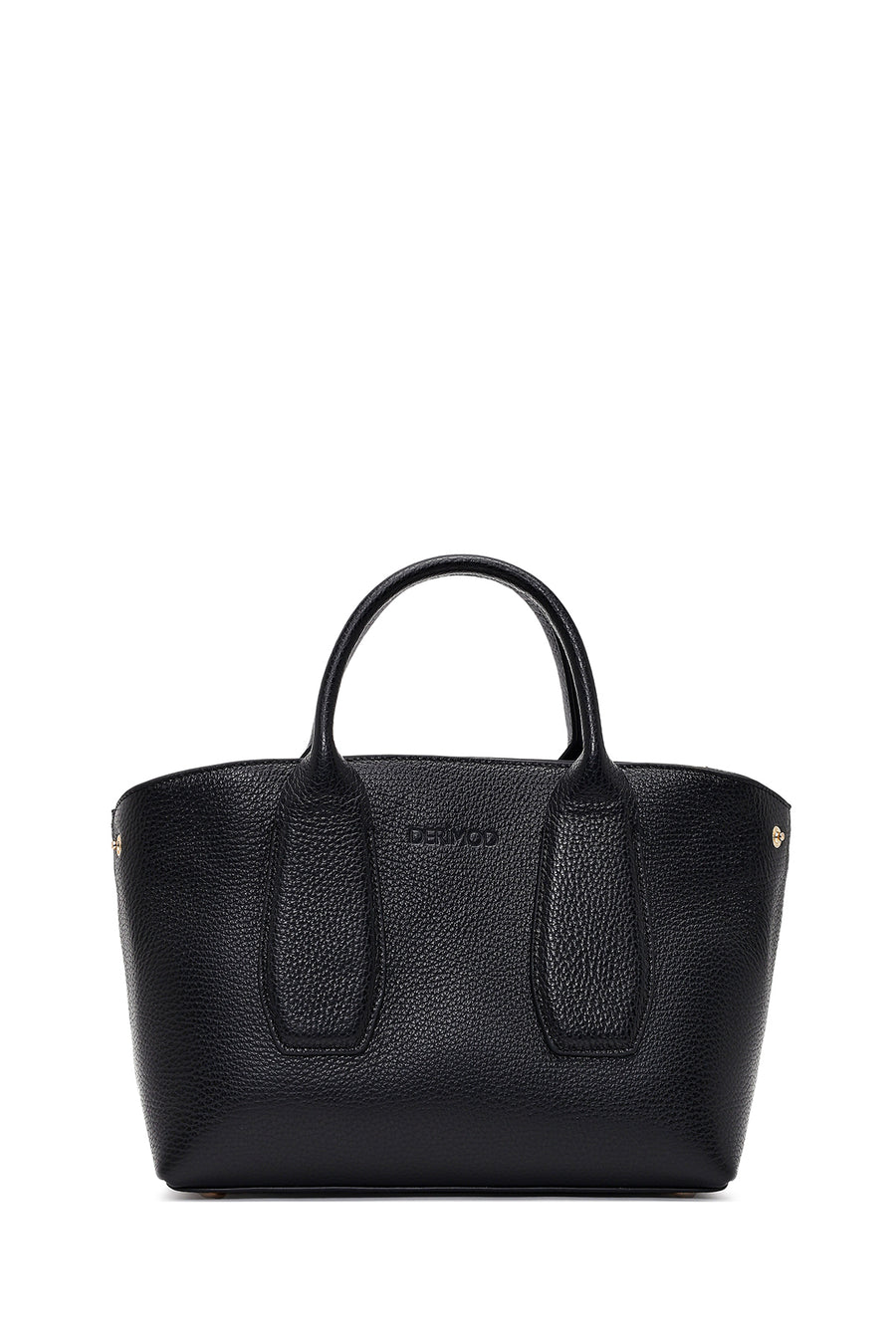 Women's Black Long Strap Leather Shoulder Bag