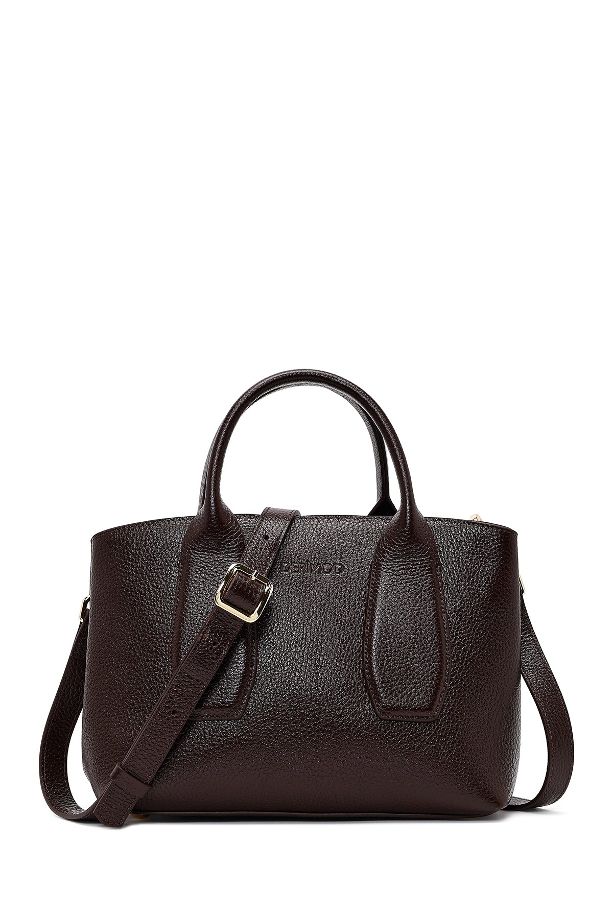 Kadın Kahverengi Uzun Askılı Deri Kol Çantası 25ABD2300FT | Derimod