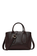 Kadın Kahverengi Uzun Askılı Deri Kol Çantası | Derimod