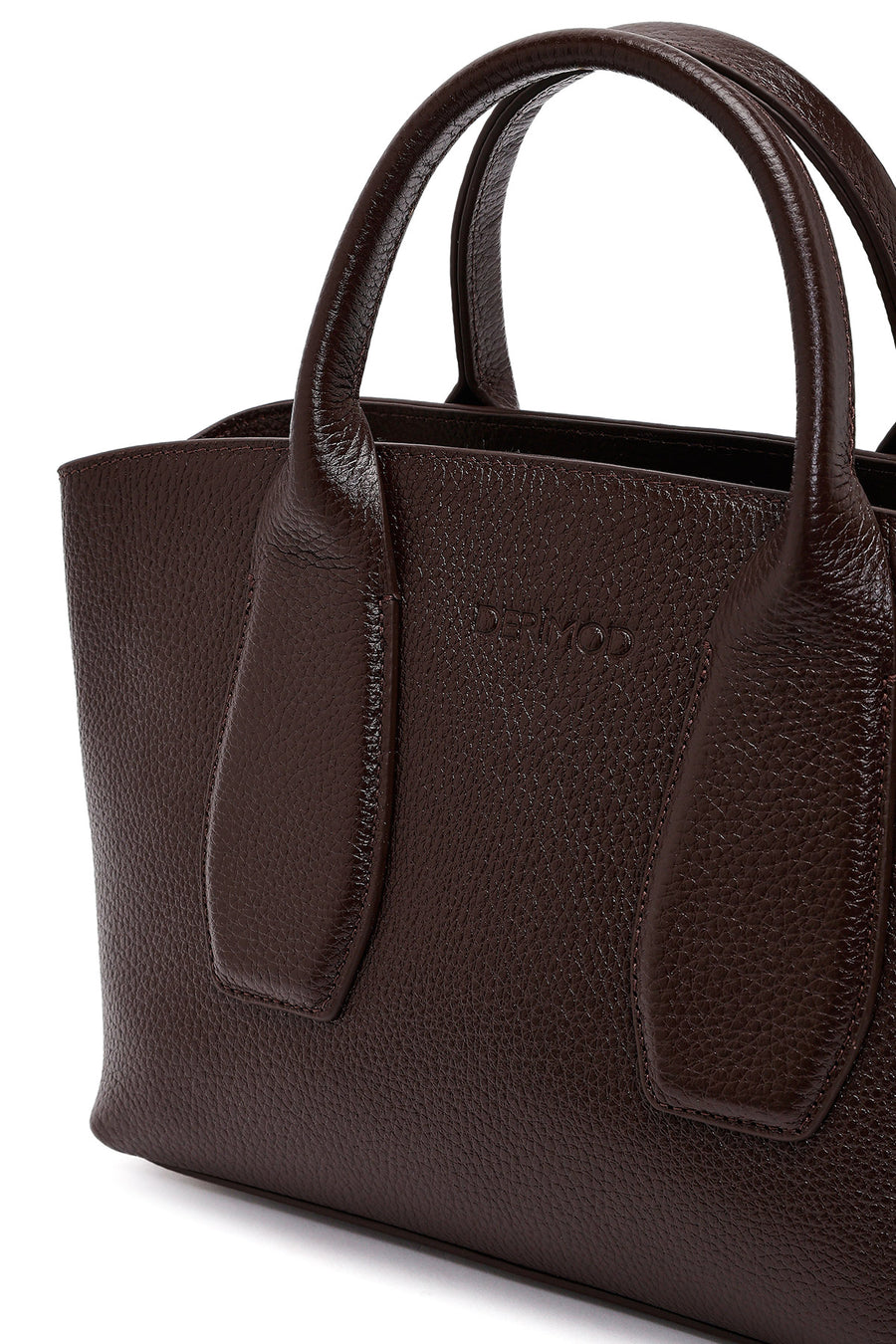Kadın Kahverengi Uzun Askılı Deri Kol Çantası