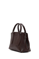 Kadın Kahverengi Uzun Askılı Deri Kol Çantası | Derimod