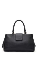 Kadın Siyah Uzun Askılı Charmlı Deri Kol Çantası | Derimod