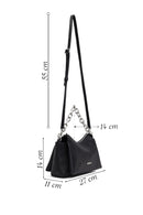Kadın Siyah Uzun Askılı Çapraz Çanta | Derimod