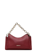 Kadın Bordo Uzun Askılı Çapraz Çanta | Derimod