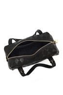 Kadın Siyah Uzun Askılı Baskılı Çapraz Çanta | Derimod