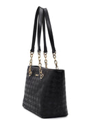 Kadın Siyah Baskılı Omuz Çantası | Derimod