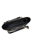 Kadın Siyah Baskılı Omuz Çantası | Derimod