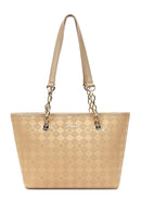 Kadın Bej Baskılı Omuz Çantası | Derimod