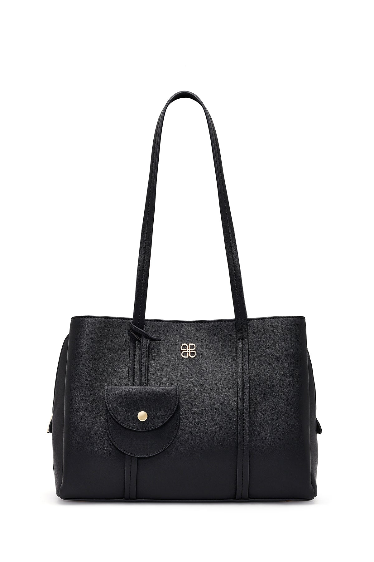 Kadın Siyah Aksesuarlı Omuz Çantası 25ABD237818 | Derimod