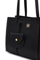 Kadın Siyah Aksesuarlı Omuz Çantası | Derimod