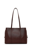 Kadın Kahverengi Aksesuarlı Omuz Çantası | Derimod