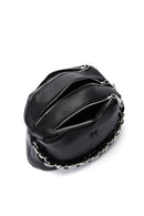 Woman Black Chain Strap Mini Crossbody Bag | Derimod