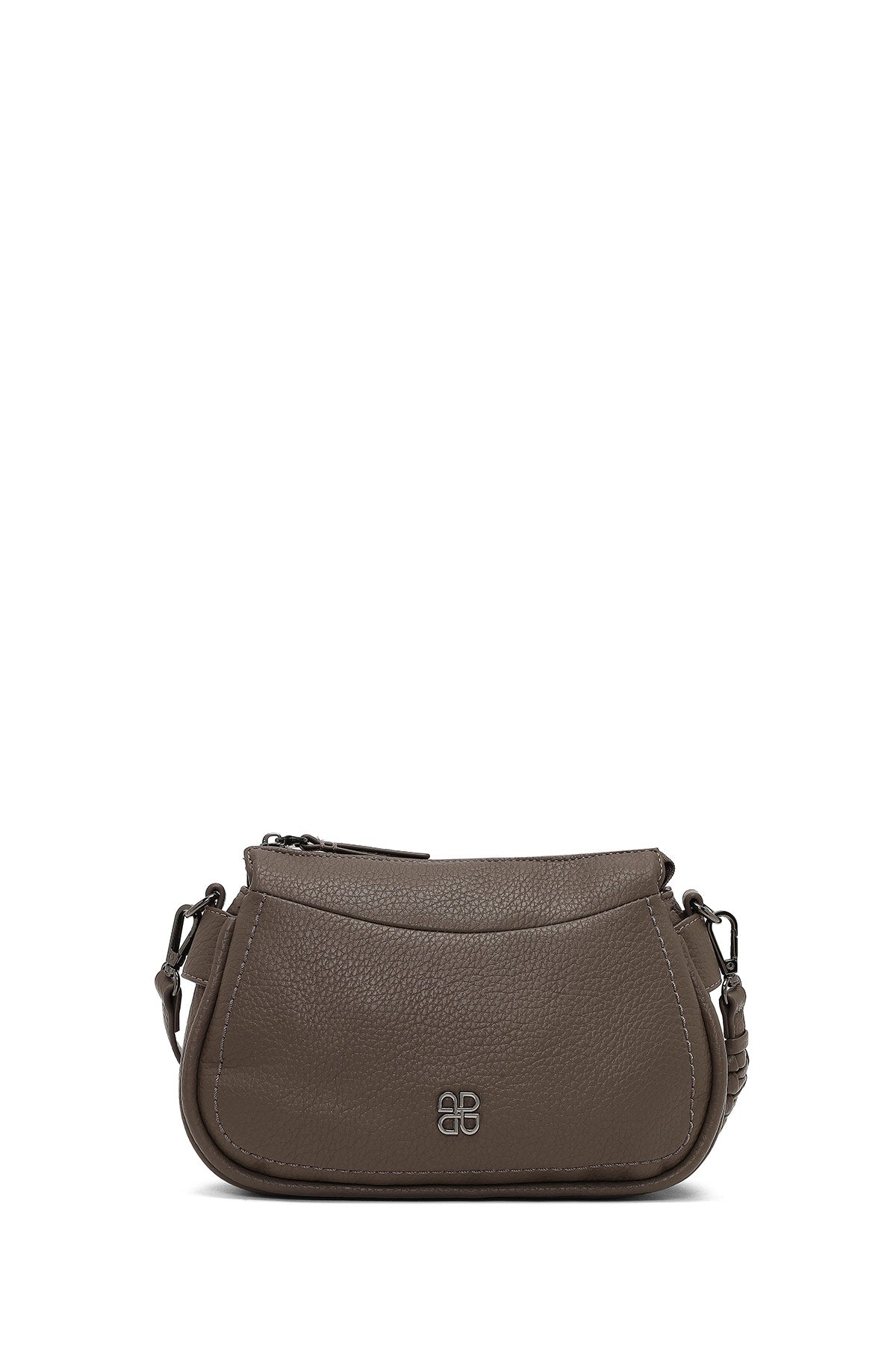 Kadın Gri Uzun Askılı Çapraz Çanta