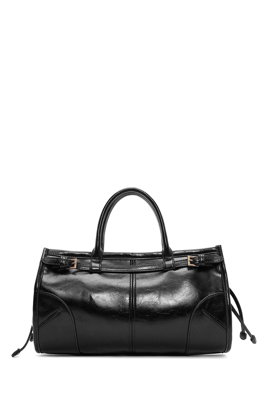 Women's Black Long Strap Shoulder Bag