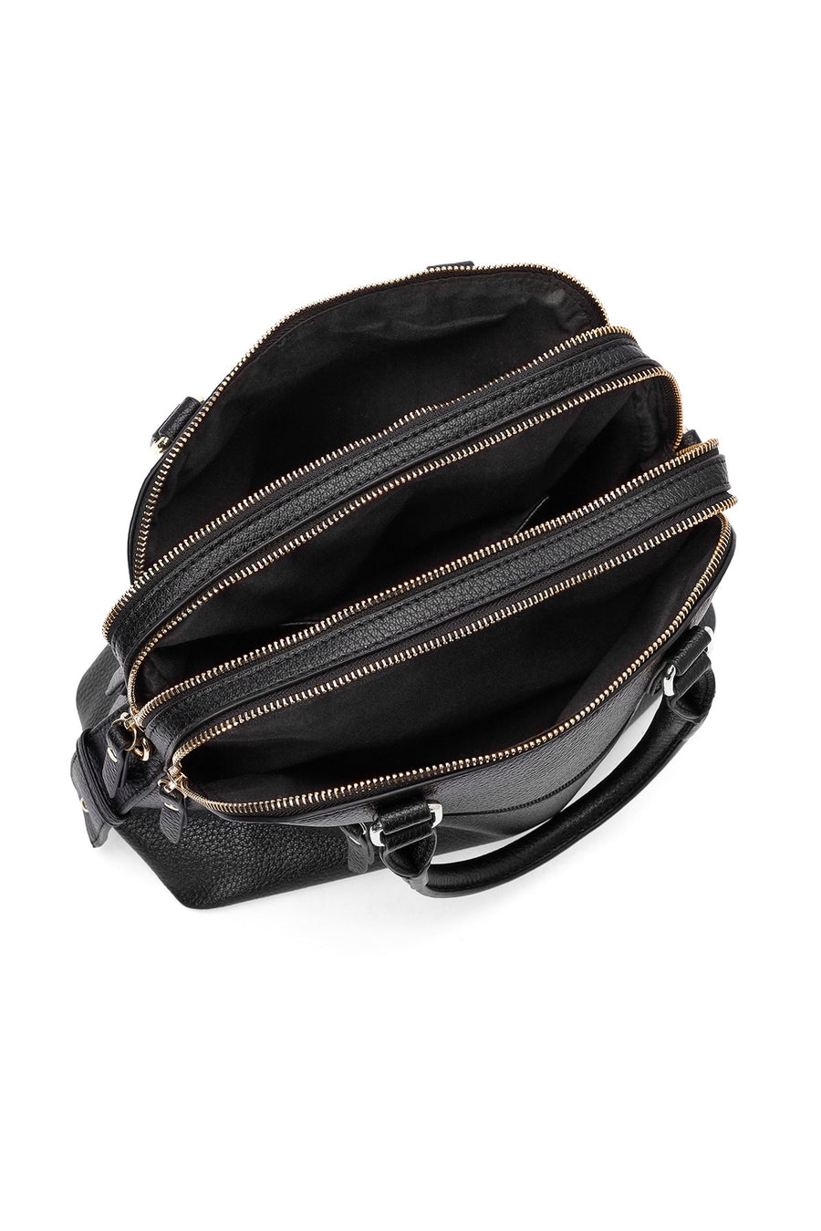 Women's Black Long Strap Shoulder Bag