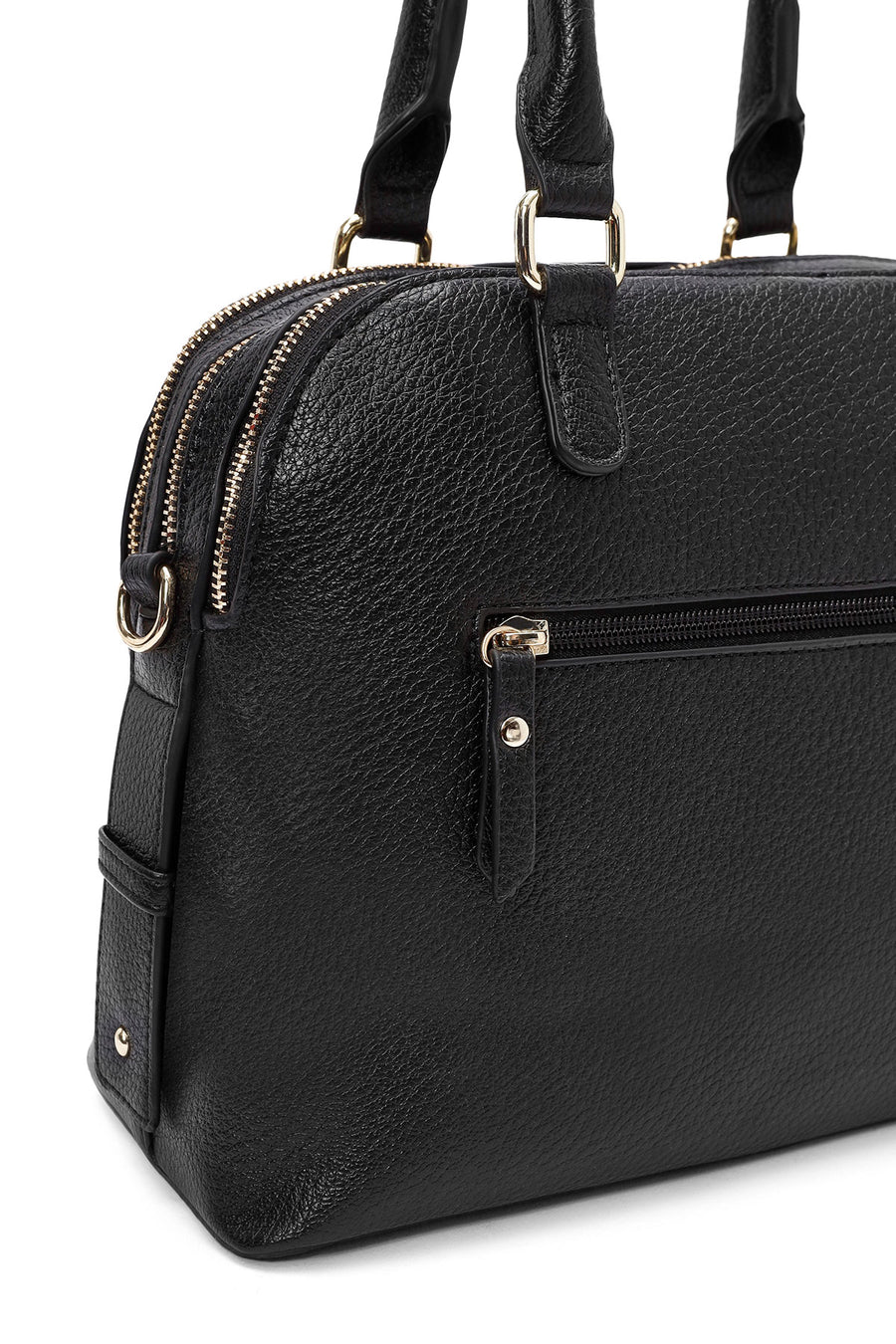 Women's Black Long Strap Shoulder Bag