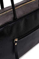 Kadın Gri Uzun Askılı Desenli Kol Çantası | Derimod