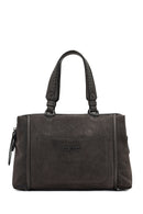 Kadın Gri Uzun Askılı Süet Kol Çantası | Derimod