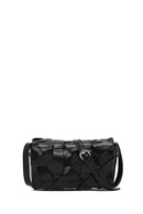 Women's Black Long Strap Mini Crossbody Bag | Derimod